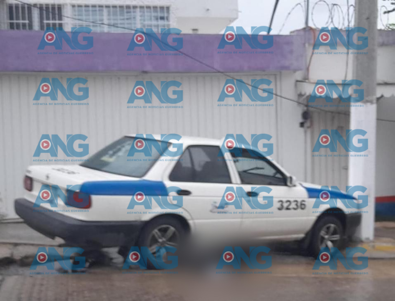 Cuando conducía su taxi fue ases!nad0 a balaz0s en el Fraccionamiento Hornos, en Acapulco