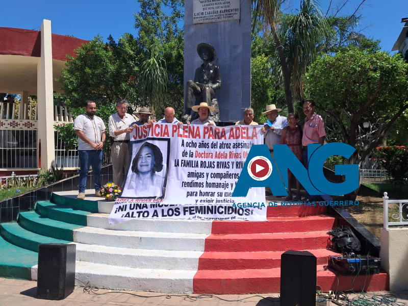 Piden justicia por la doctora Adela Rivas Obé en Atoyac de Álvarez