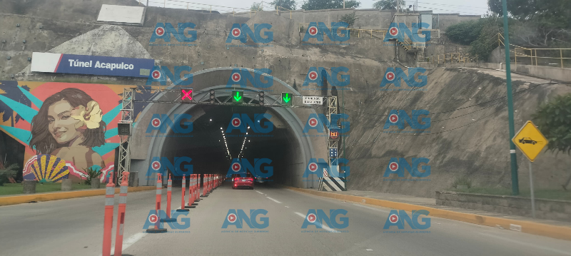Accidente entre motociclistas dentro del Maxi Túnel genera tráfico intenso