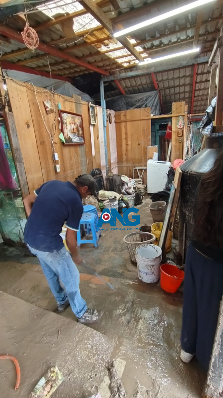 Devastación en Ampliación Bugambilias de Chilpancingo tras el paso del huracán John