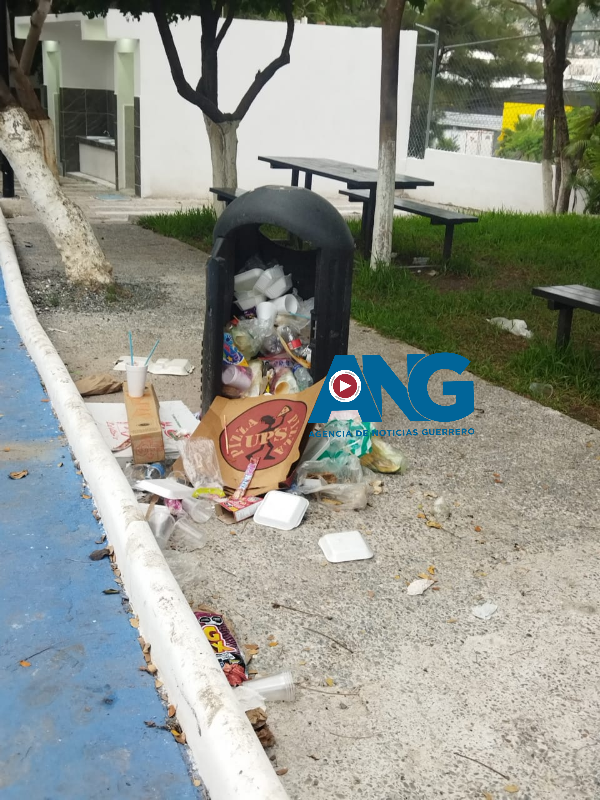 Vecinos de Chilpancingo solicitan atención urgente en el parque Margarita Maza de Juárez