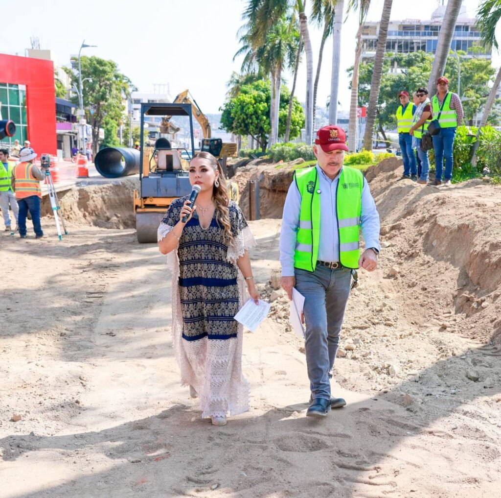 Gobernadora Evelyn Salgado destaca histórica inversión en saneamiento y agua potable en Acapulco
