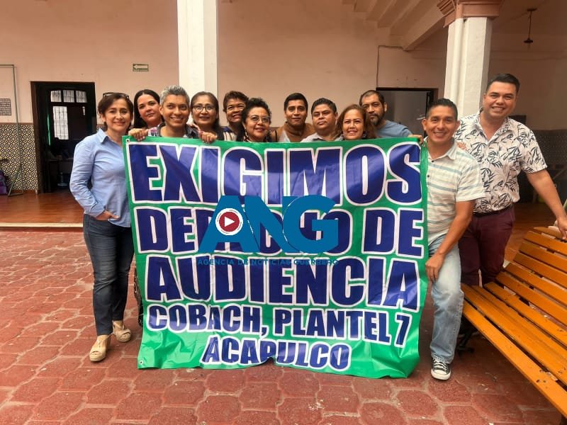 Maestros del COBACH 7 exigen la destitución  de Jeis Villanueva y amenazan con detener clases