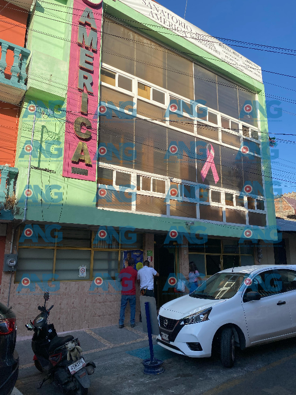 Atac4n a balaz0s el Sanatorio América en #Chilpancingo propiedad del alcalde Gustavo Alarcón Herrera