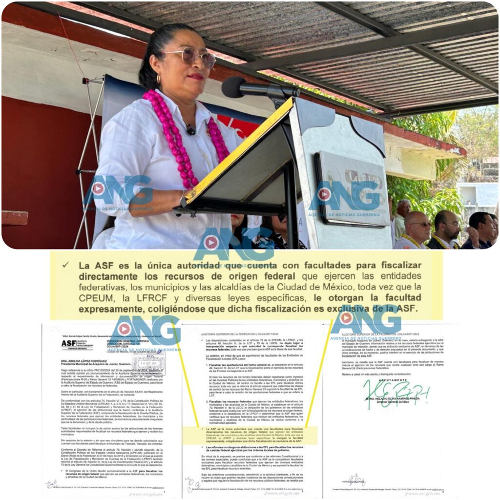 Alcaldesa de Acapulco Abelina López rechaza acusaciones de opacidad y anuncia posible acción legal