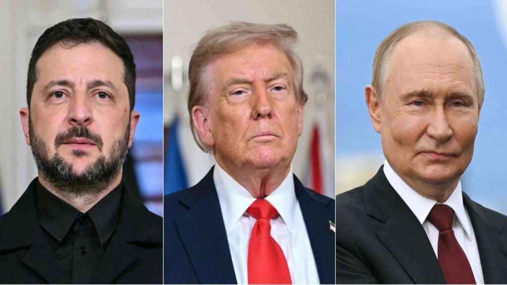 Trump afirma estar organizando una reunión entre Putin y Zelenski para impulsar la paz en Ucrania