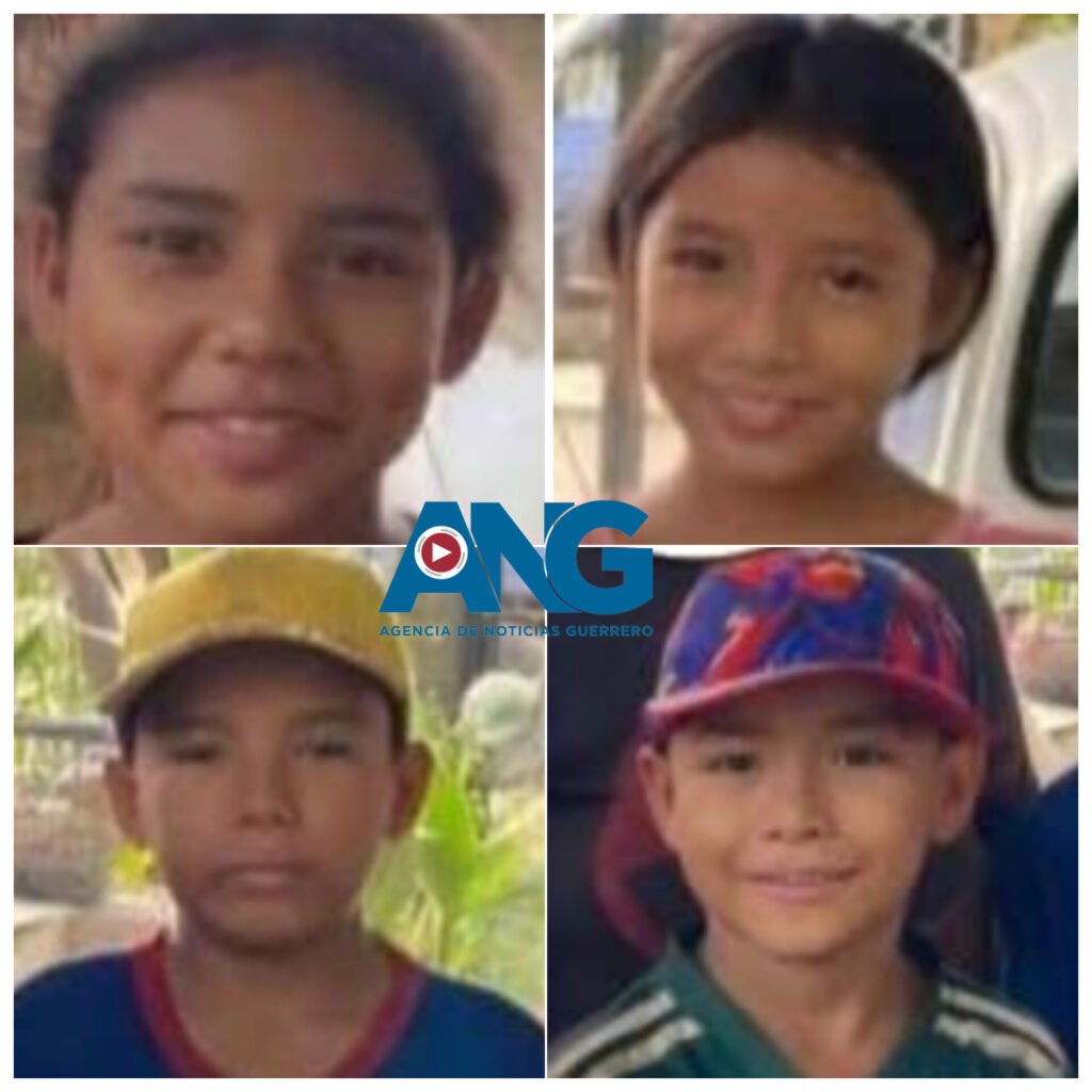 Localizan en Morelos a cuatro menores desaparecidos en Acapulco