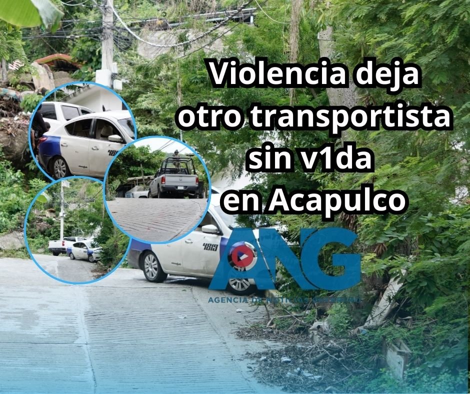 Violencia deja otro transportista sin vida