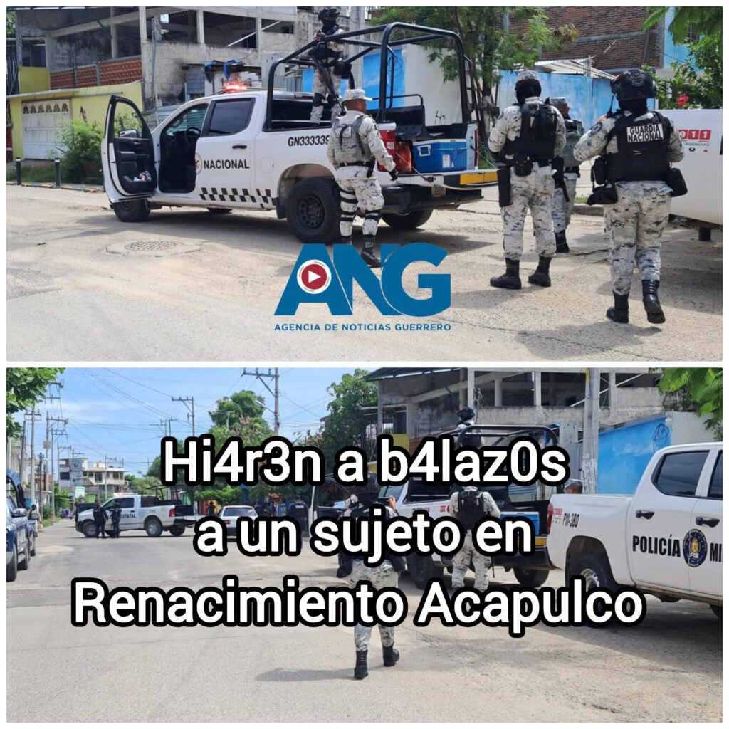 Hi4r3n a b4laz0s a un sujeto en Renacimiento Acapulco