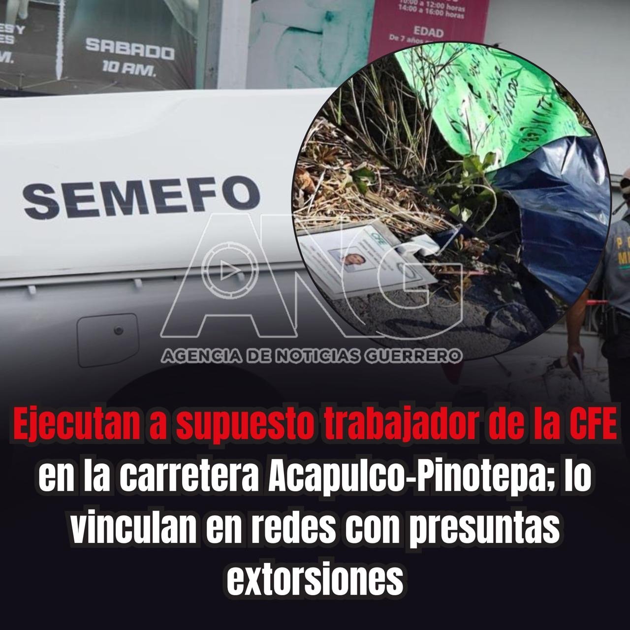Ejecutan a supuesto trabajador de la CFE en la carretera Acapulco ...