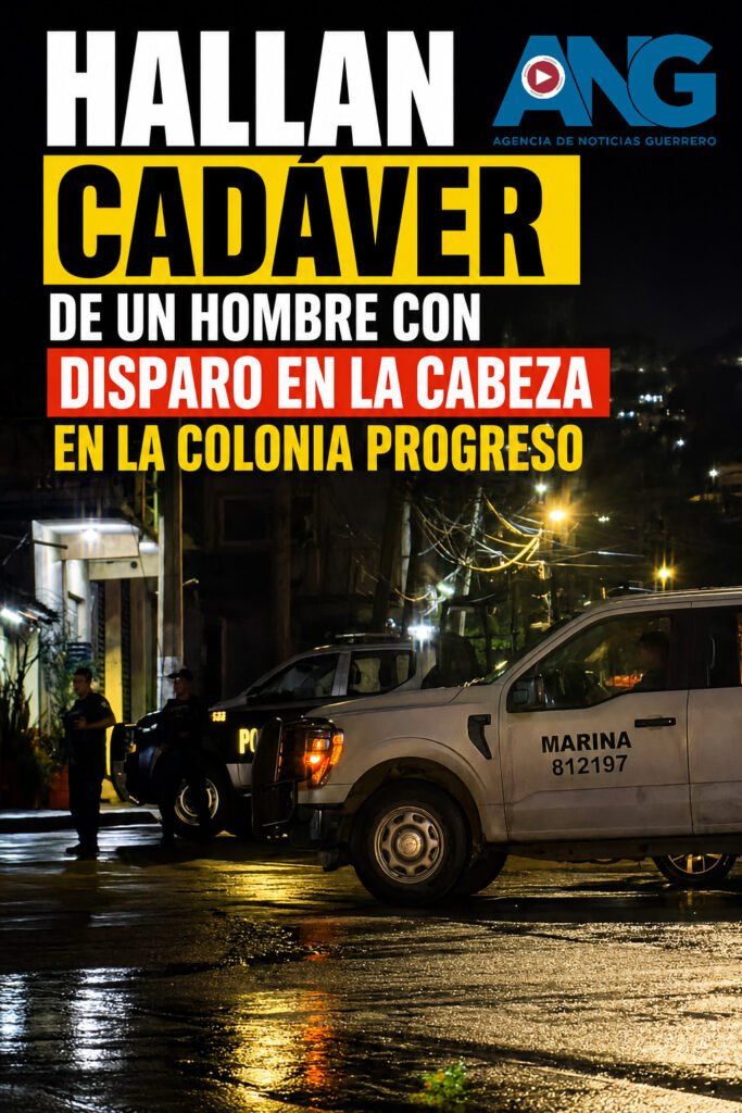 Hall4n cadáv3r de un hombr3 con dispar0 en la cabez4 en la colonia Progreso