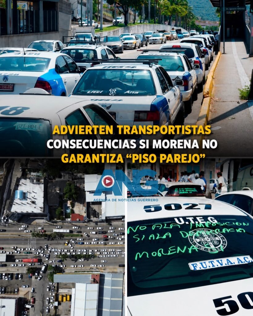 Advierten transportistas consecuencias si Morena no garantiza “piso parejo”